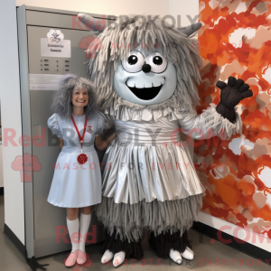 Mascot character of a...