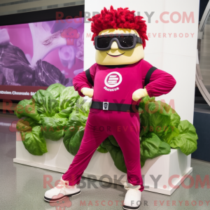 Maskot karakter af en...