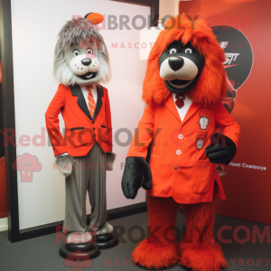 Postava maskota Red Shepard...