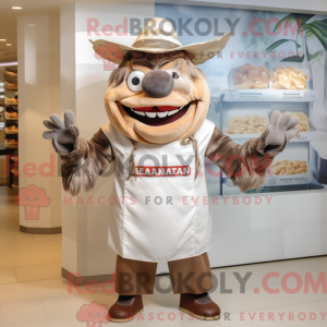 Maskotkarakter af en Beef...