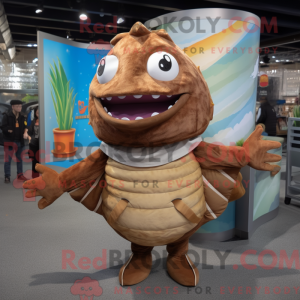 Mascot karakter van een...