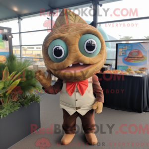 Personnage mascotte d un...