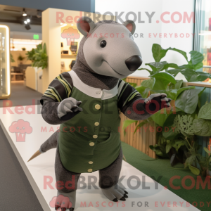 Personagem de máscara de...
