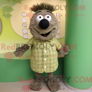 Personagem de máscara de...