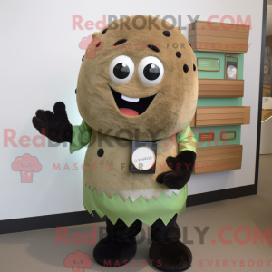 Mascot character of a Olive...