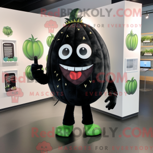 Mascot character of a Black...