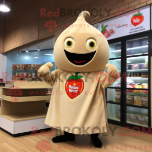Maskot karakter af en Tan...