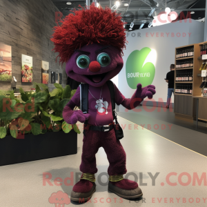 Mascot character of a...