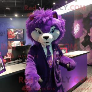 Mascot character of a...