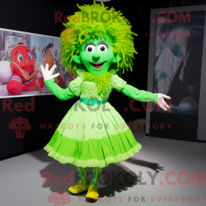Personagem de máscara de...