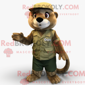 Maskot-karakter af en...