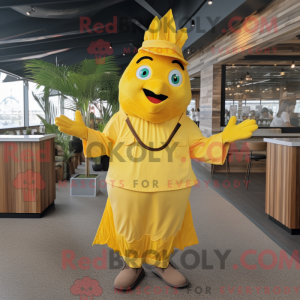 Mascot character of a...