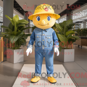 Mascottekarakter van een...