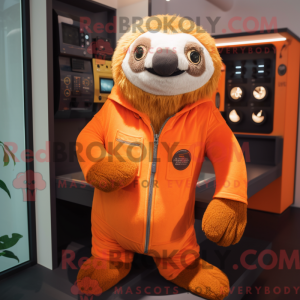 Mascot karakter van een...