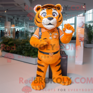 Mascot character of a...