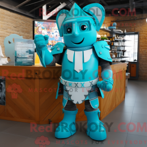 Mascot character of a...