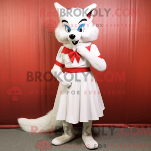Mascottefiguur van een...