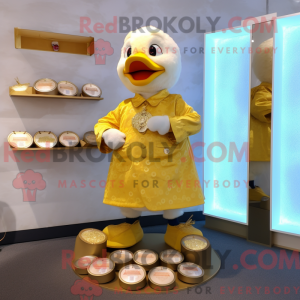 Mascot character of a Gold...