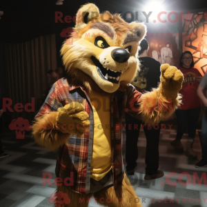 Personnage mascotte d un...