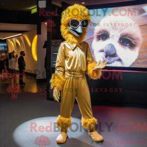 Mascot character of a Gold...