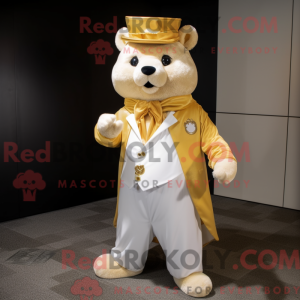 Mascot character of a Gold...