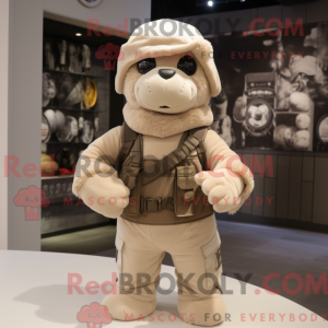 Personnage mascotte d un...