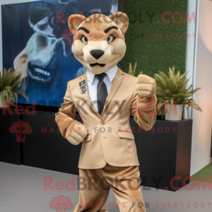 Personnage mascotte d un...