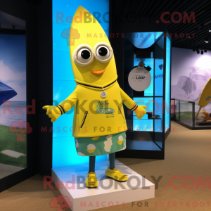Mascottefiguur van een...