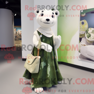 Mascot character of a Olive...