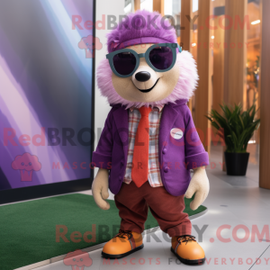 Personagem de máscara de...