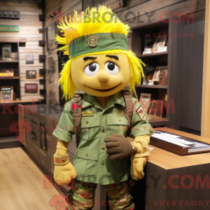 Mascot character of a...