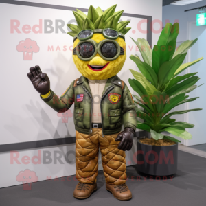 Olive Pineapple mascotte...