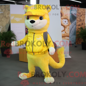 Mascot character of a Lemon...