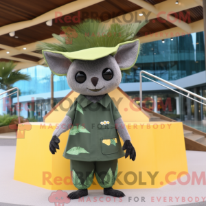 Mascot character of a Olive...