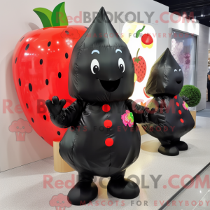 Mascot character of a Black...