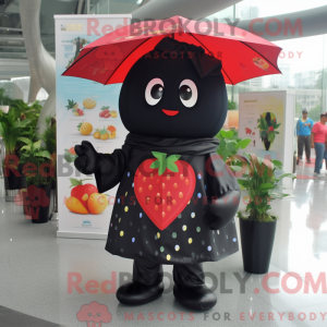 Mascot character of a Black...