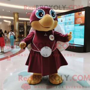 Mascot character of a...