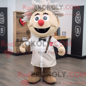 Mascot karakter van een...