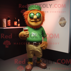 Mascot karakter van een...