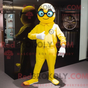 Mascot karakter van een...