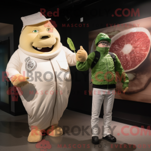 Mascot karakter van een...