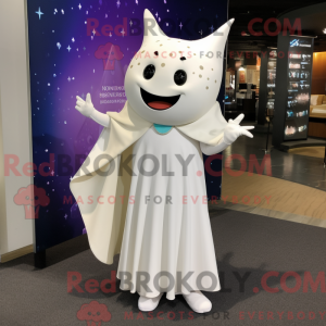 Mascot character of a White...