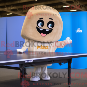 Mascottefiguur van een...