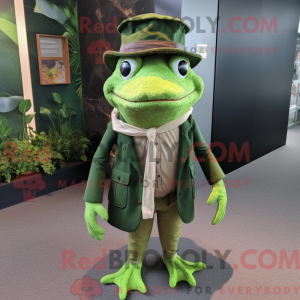 Mascot character of a...