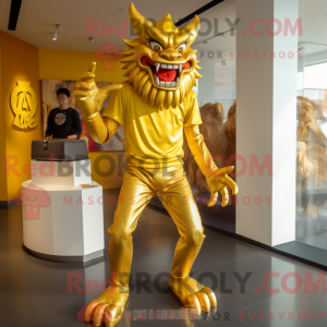 Maskottchenfigur eines...