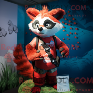 Mascottekarakter van een...