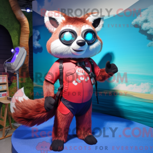 Maskottchen-Charakter eines...
