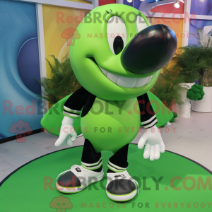 Mascot character of a Lime...