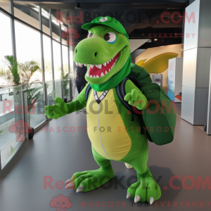 Personagem de máscara de um...