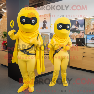 Mascottekarakter van een...